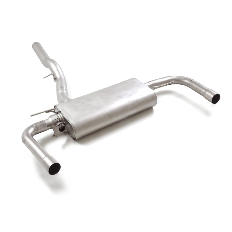 Silencieux arrière duplex en inox pour sortie esthétiques originaux avec valve integrées.La valve est contrôlée par le moteur...