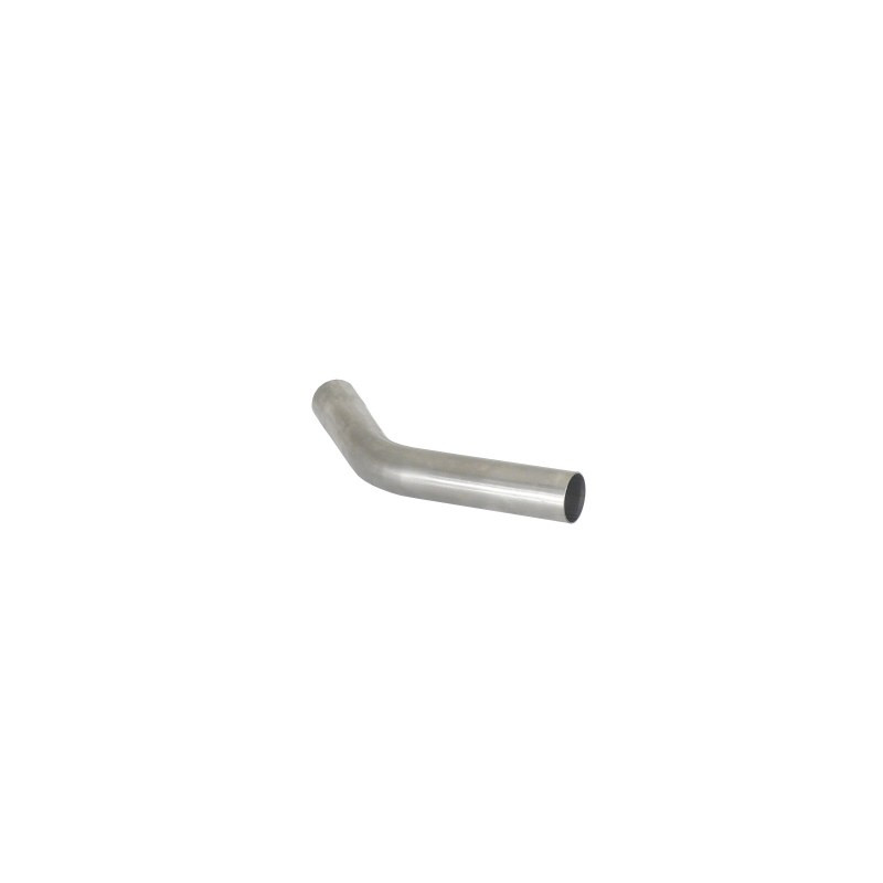 Courbes en acier inox Aisi 304 - longeur 300 mm - diamètre extérieur 63,5x1,5 mm - 45° Rayon de courbure moyen