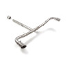 Tubes arrières duplex en inox g/d avec sortie ronde Sport Line 95 mm Ligne avec diamètre majoré 60 mm