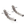 Catalyseur métallique 200cpsi groupe n en inox Gauche/Droite avec enlèvement du filtre à particules. Tous les emplacements de...
