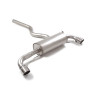 Silencieux arrière duplex en inox g/d avec sortie ronde Sport Line 102 mm avec valve integrées.La valve est contrôlée par le...