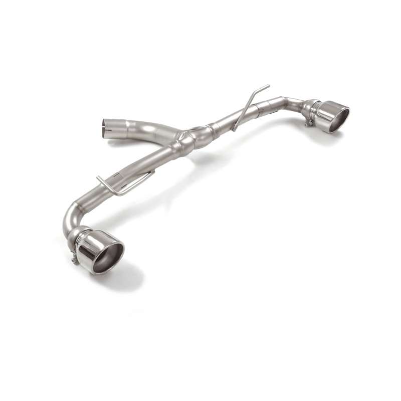 Tubes arrières duplex en inox g/d avec sortie ronde Sport Line 114 mm Ligne avec diamètre majoré 70 mm