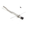 Tube arrière groupe n en inox avec sortie Sport Line Black centrales 102 mm Exclusion de la valve OEM. L'actionneur de la val...
