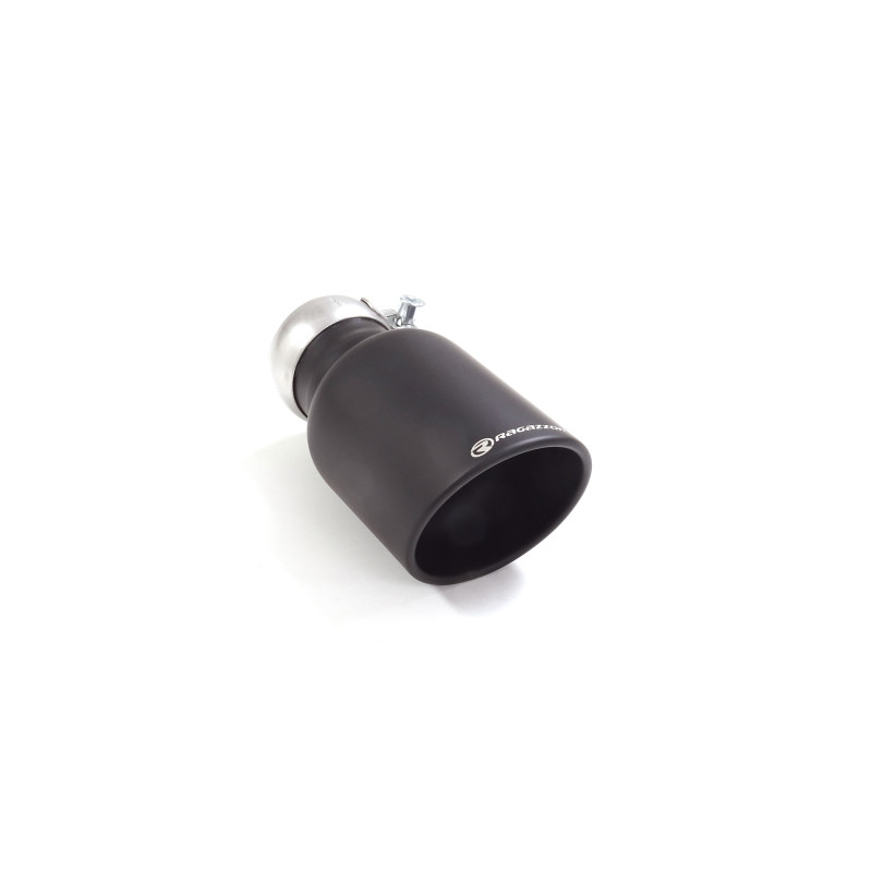 Sortie d'échappement ronde Sport Line Black 102 mm diamètre intérieur du tube d'entrée 60,5 mm longueur 190 mm