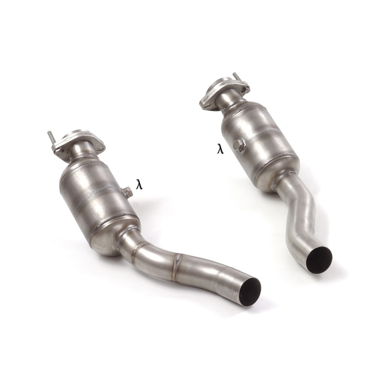 Catalyseurs métalliques 200cpsi groupe n Gauche/Droite Ligne avec diamètre majoré 63,5 mm Reprogrammation des modules électro...