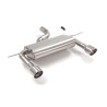 Silencieux arrière duplex en inox g/d avec sortie ronde Sport Line 102 mm Exclusion de la valve OEM. L'actionneur de la valve...