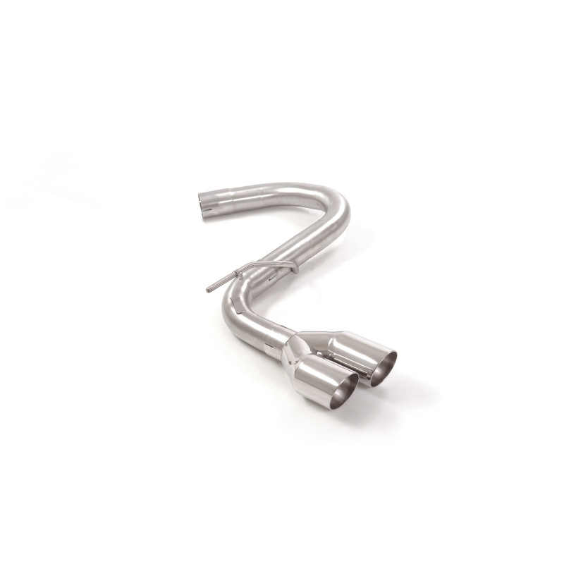 Tubes arrière group n en inox avec 2 sorties rondes Sport Line 80 mm décalées Seulement pour la version sans SCR / AdBlue Lig...