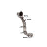 Maserati Ghibli Mk3(M157) 2013- - Tube remplacement filtre à particules Ragazzon