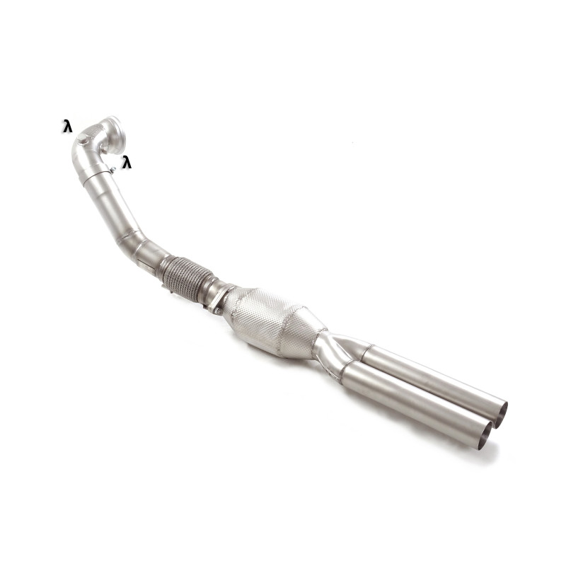 Downpipe + Catalyseur métallique 300cpsi Reprogrammation des modules électroniques nécessaire