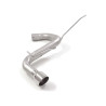 Tubes arrière group n en inox avec 1 sortie ronde Sport Line 102 mm Ligne avec diamètre majoré 70 mm