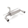 Silencieux arrière duplex en inox g/d avec sortie ronde 90 mm avec valve integrées.La valve est contrôlée par le moteur des v...