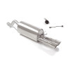 Silencieux arrière en inox avec 2 sorties rondes Sport Line 90 mm avec valve integrées.La valve est contrôlée par le moteur d...