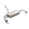 Silencieux arrière duplex en inox g/d avec sortie ronde Sport Line 102 mm avec valve integrées.La valve est contrôlée par le...