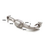 Subaru Forester Mk4 (typ SJ) et Subaru XV Mk1 - Tube remplacement filtre à particules Ragazzon