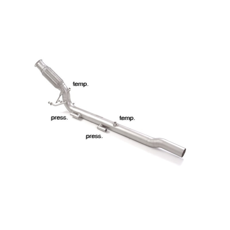 Volkswagen T5 Caravelle / Multivan (typ 7H) 2003-2016 - Tube remplacement filtre à particules Ragazzon