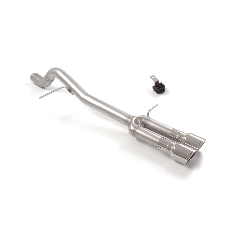 Tube arrière en inox group n avec 2 sorties rondes Sport Line 90 mm Exclusion de la valve OEM. Pour éviter l’allumage du témo...