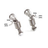 Tube remplacement cat groupe n en inox avec enlèvement du filtre à particules. Tous les emplacements des sondes d’origine pré...