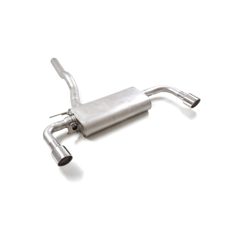 Silencieux arrière duplex en inox g/d avec sortie ronde Sport Line 102 mm avec valve integrées.La valve est contrôlée par le...