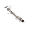BMW Série1 F20/F21 2011-2019 - Tube remplacement catalyseur Ragazzon