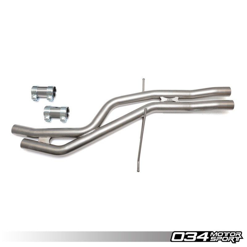Suppression du résonateur et X-Pipe 034-105-7040 034 Motorsport pour Audi S4 B8/B8.5 3.0 TFSI