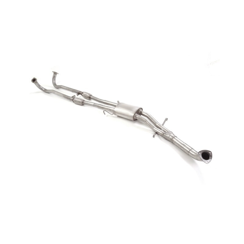 Flexible avec silencieux intermédiaire en inox Ragazzon Alfa Romeo GTV 1980 à 1986