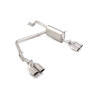 Silencieux arrière duplex en inox g/d avec 2 sorties rondes Sport Line 80 mm décalées Ragazzon Alfa Romeo Junior(966) 2024 à