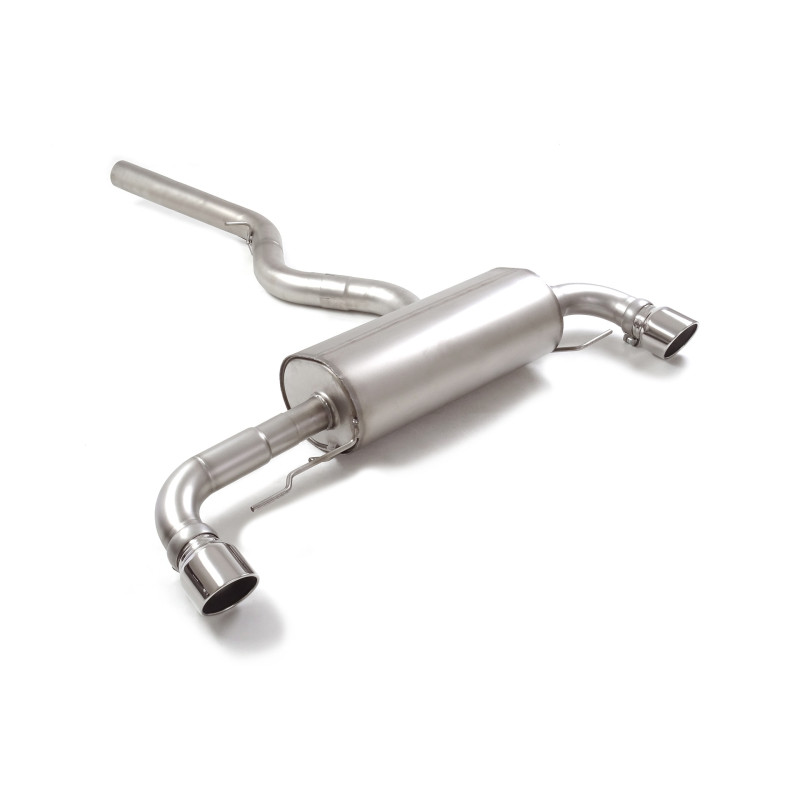 Silencieux arrière duplex en inox g/d avec sortie ronde Sport Line 102 mm Ragazzon BMW Série2 G42(Coupè) 2021 à