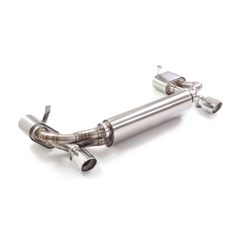 Silencieux arrière duplex en inox g/d avec sortie ronde Sport Line 102 mm Ragazzon Porsche 911 (964) 1989 à 1994
