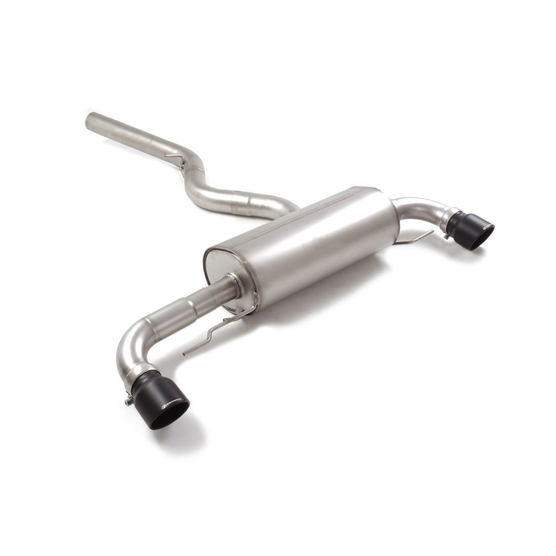 Silencieux arrière duplex en inox g/d avec sortie ronde Sport Line Black 102 mm Ragazzon BMW Série2 G42(Coupè) 2021 à