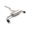 Silencieux arrière duplex en inox g/d avec sortie ronde Sport Line Black 102 mm Ragazzon BMW Série2 G42(Coupè) 2021 à
