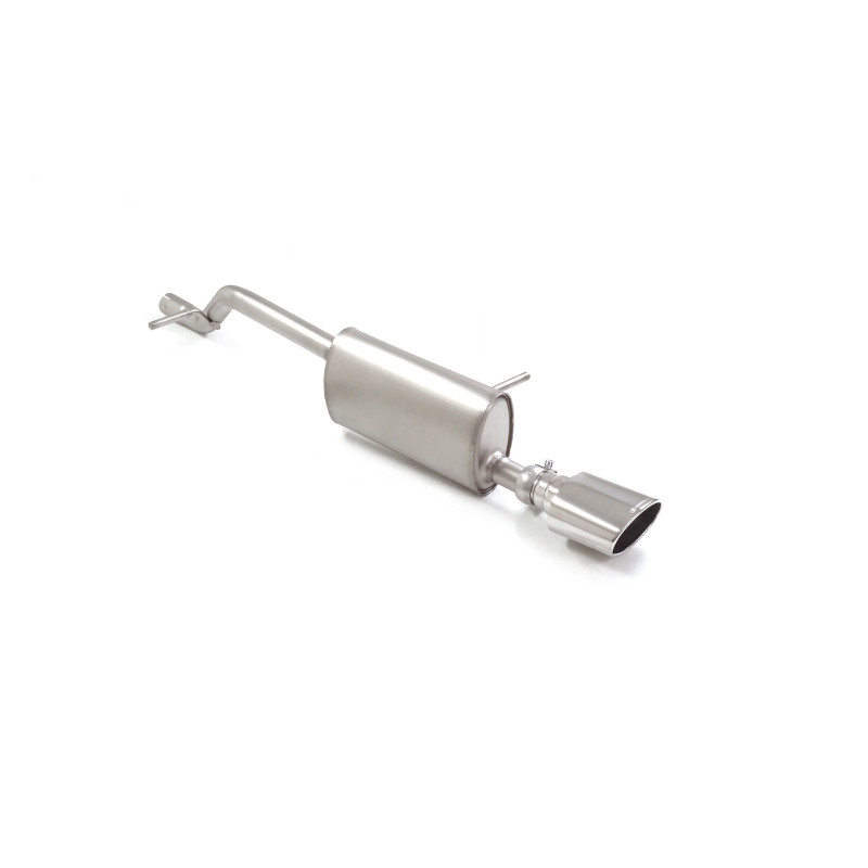 Silencieux arrière en inox avec 1 sortie ovale 128x80 mm Ragazzon Jeep Avenger 2023 à