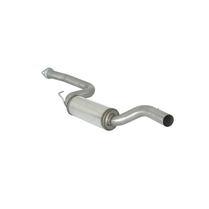 Silencieux intermédiaire en inox - Ligne avec diamètre majoréé 70 mm Ragazzon Ford Focus Mk2 (typ DA3) 2005 à 2010