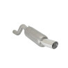 Silencieux arrière en inox avec 1 sortie ronde Sport Line 90 mm Hydroforming Technology Ragazzon Alfa Romeo MiTo(955) 2008→2018