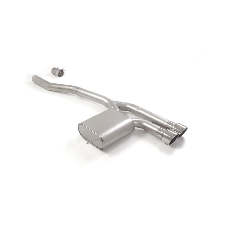 Silenc. AR inox 2 sorties Sport Line Ø102mm + Ø76mm Ragazzon Mini F56 2014→2024
