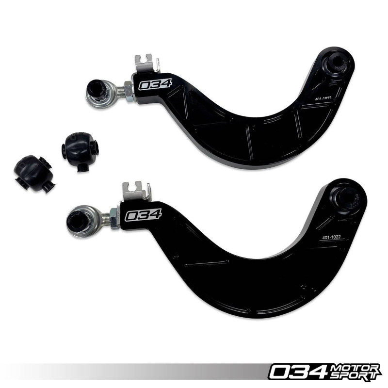 Bras de suspension 034Motorsport arrière supérieurs réglables, VAG PQ35, MQB/MQB EVO