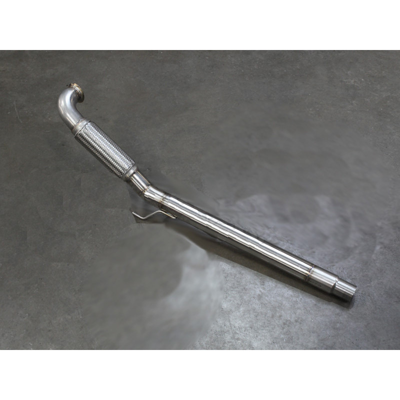 Downpipe + Kat-Ersatzrohr Darkside für VAG 2.0TDI 136 PS mit Kat