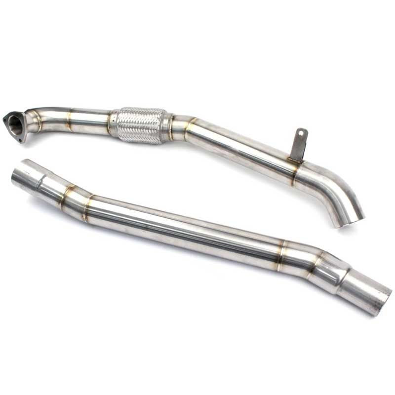 Downpipe + Kat-Ersatzrohr Darkside für Audi A4 B6 2.5 TDI