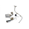 Downpipe DPF et suppresseur du tube de recirculation des gaz d'échappement basse pression Darkside Developments