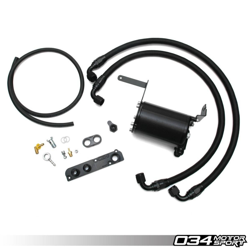 Kit Catch Can 034 motorsport pour B7 A4 2.0TFSI