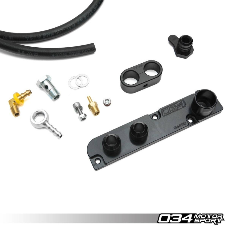 Kit Catch Can 034 motorsport pour B7 A4 2.0TFSI