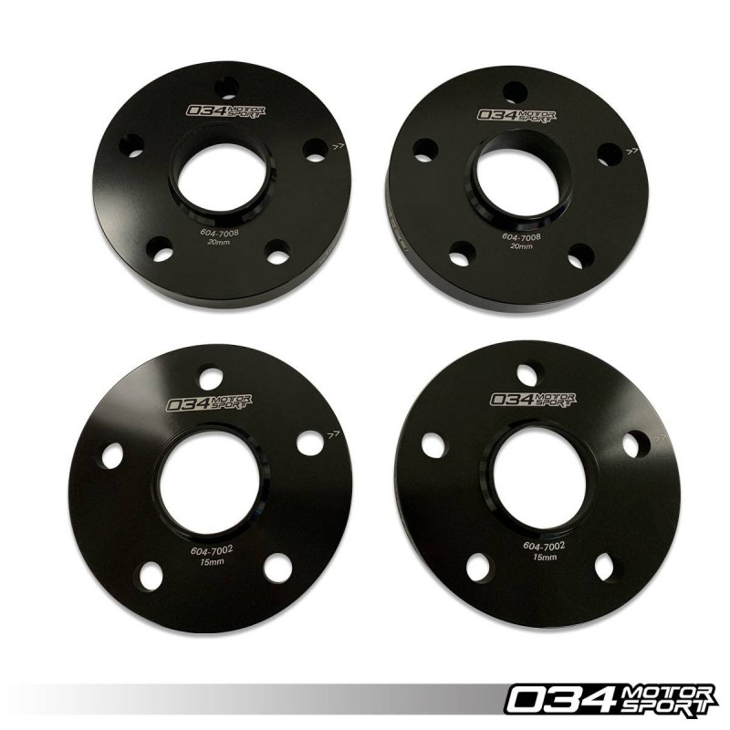 Kit élargisseurs de voie Dynamic+ Flush 034Motorsport Volkswagen Golf MK7, GTI (2012-2020)