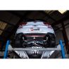 Catback sans silencieux intermédiaire avec valves SHYS101C Scorpion pour Hyundai I30 N/N Performance