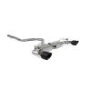 Catback sans silencieux intermédiaire avec valves SHYS101C Scorpion pour Hyundai I30 N/N Performance