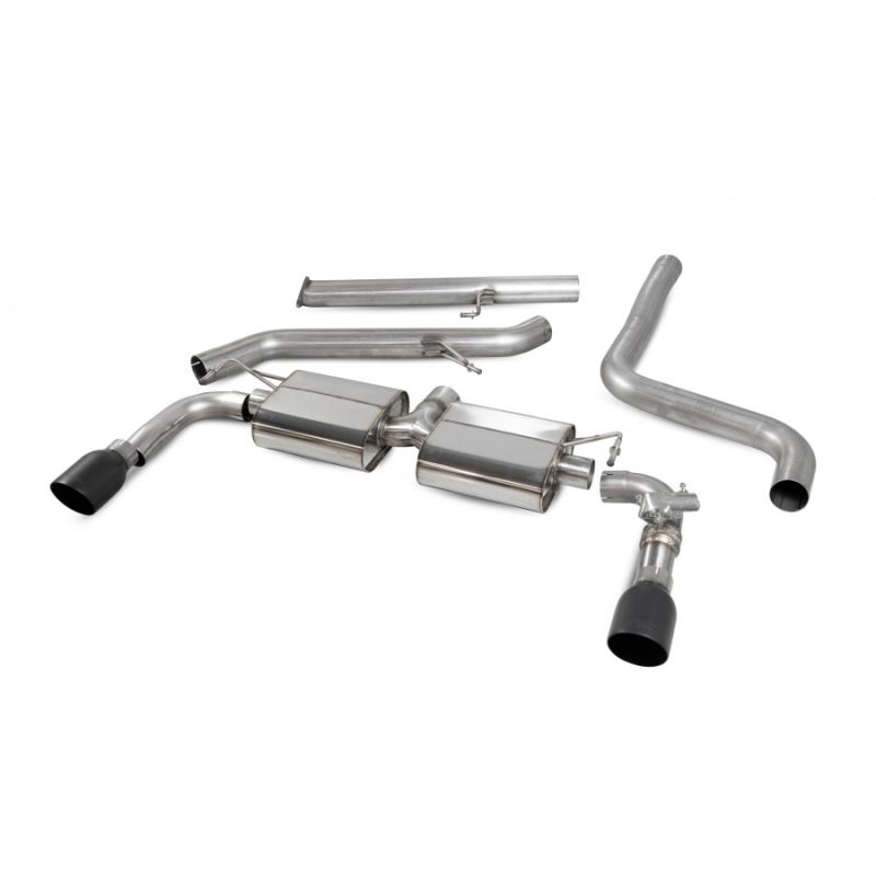Catback sans silencieux intermédiaire avec valves SHYS101C Scorpion pour Hyundai I30 N/N Performance