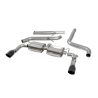 Catback sans silencieux intermédiaire avec valves SHYS101C Scorpion pour Hyundai I30 N/N Performance