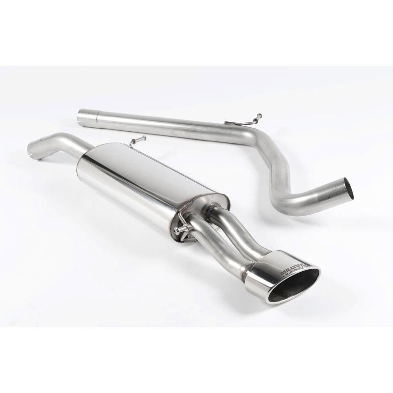 Cat-back SSXSE122 Milltek pour Seat Ibiza Cupra 1.8T/1.9TDi 130Cv/Cupra TDi 160Cv 2003-2007