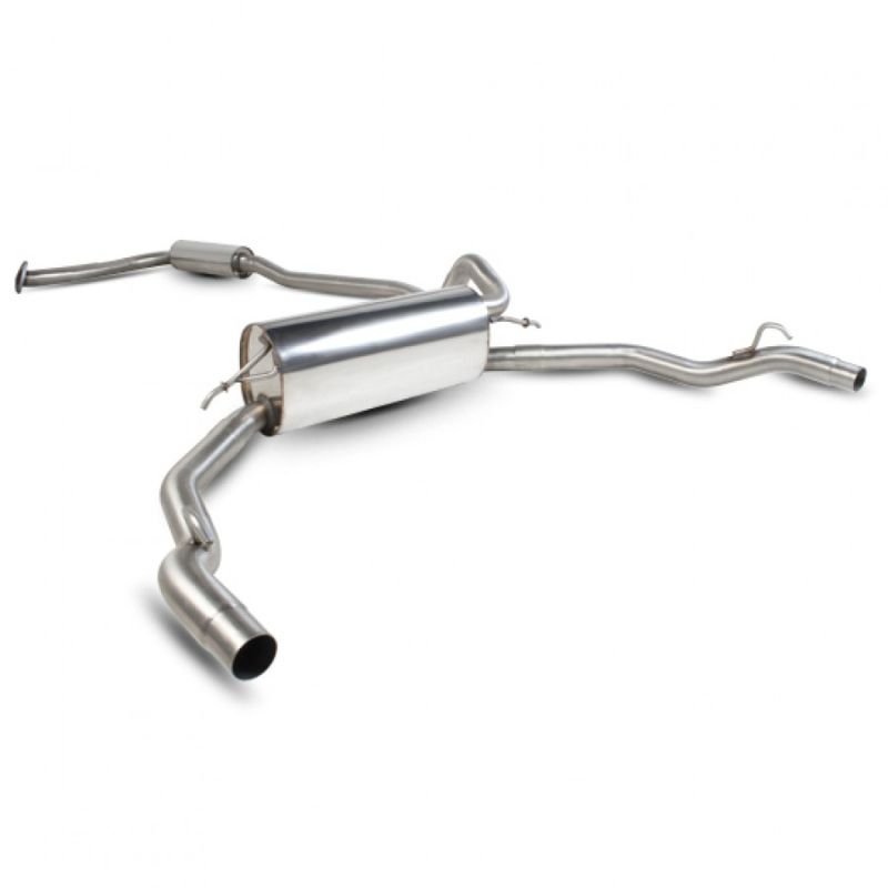 Demi-ligne / cat-back SHD011 Scorpion pour Honda Civic Type R FN2