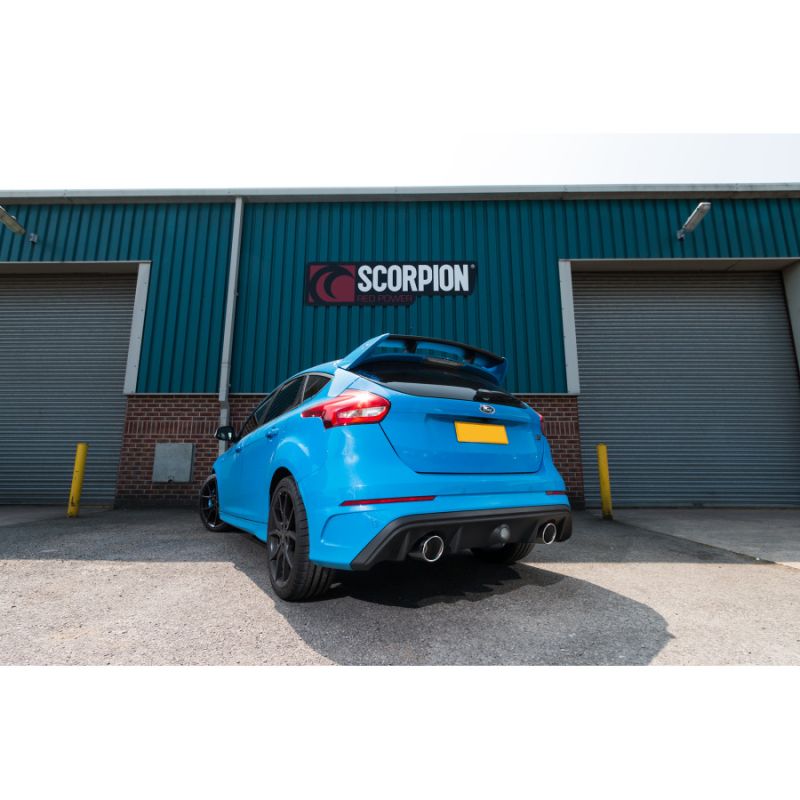 Demi-ligne cat-back SFD085 Scorpion pour Ford Focus RS mk3