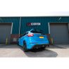 Demi-ligne cat-back SFD085 Scorpion pour Ford Focus RS mk3