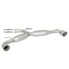 Silencieux arrière 58.0585.61 Ragazzon pour Volkswagen Golf VI 2.0 GTI TSI, Golf VI